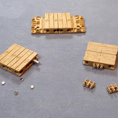 Sàn gỗ Masterful Dungeons – Mảnh ghép sàn hầm ngục