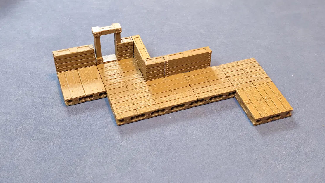 Sàn gỗ Masterful Dungeons – Mảnh ghép sàn hầm ngục - Image 9