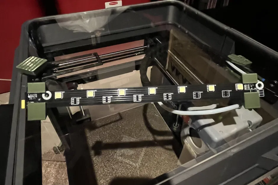 Pát gắn đèn LED cho AD5M - In nhanh, tiết kiệm nhựa! - Image 2