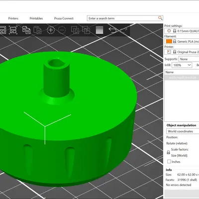 Nút xoay máy giặt (Washing Machine Knob)