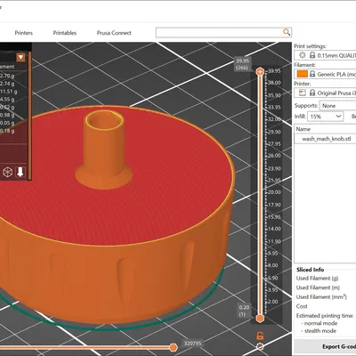 Nút xoay máy giặt (Washing Machine Knob)