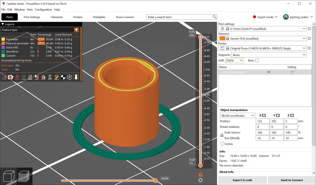 Nút xoay máy giặt (Washing Machine Knob) - Image 5