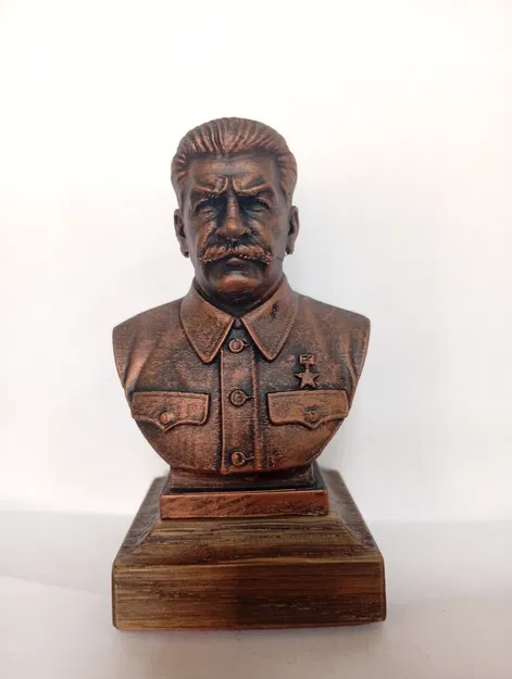 Mô hình tượng bán thân Joseph Stalin (Иосиф Виссарионович Сталин) 3D - Image 1