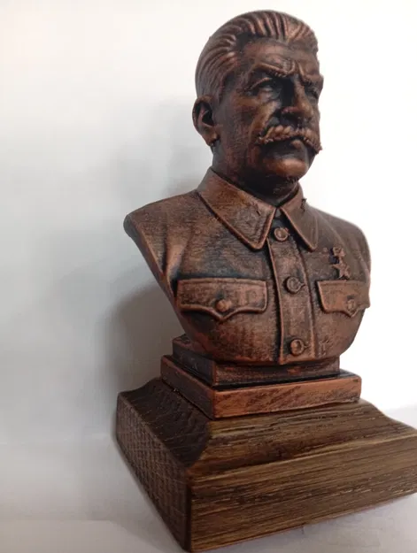 Mô hình tượng bán thân Joseph Stalin (Иосиф Виссарионович Сталин) 3D - Image 2