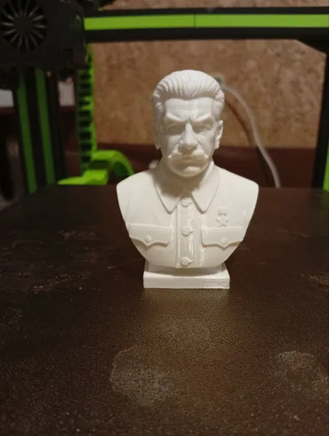 Mô hình tượng bán thân Joseph Stalin (Иосиф Виссарионович Сталин) 3D - Image 3
