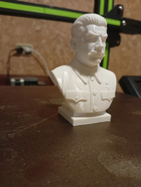 Mô hình tượng bán thân Joseph Stalin (Иосиф Виссарионович Сталин) 3D - Image 4