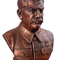 Mô hình tượng bán thân Joseph Stalin (Иосиф Виссарионович Сталин) 3D - Thumbnail 6
