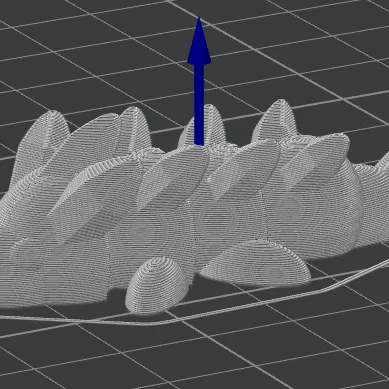 Mô hình rồng mini khớp nối (Mini Articulated Dragon) có lỗ làm móc khóa