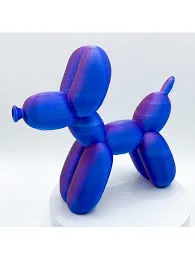 Mô hình chú chó bong bóng mini (mini balloon dog) 3D trang trí xinh xắn - Image 1