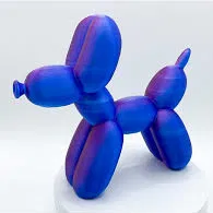 Mô hình chú chó bong bóng mini (mini balloon dog) 3D trang trí xinh xắn