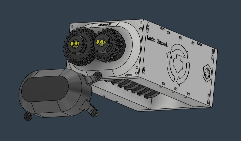 LibreShred Two | Máy băm nhựa hai trục in 3D - Image 4