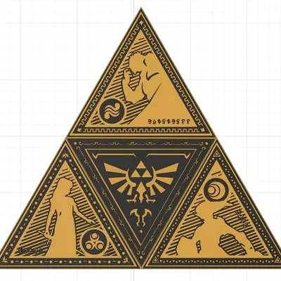 Triforce trong Legend Of Zelda Twilight Princess