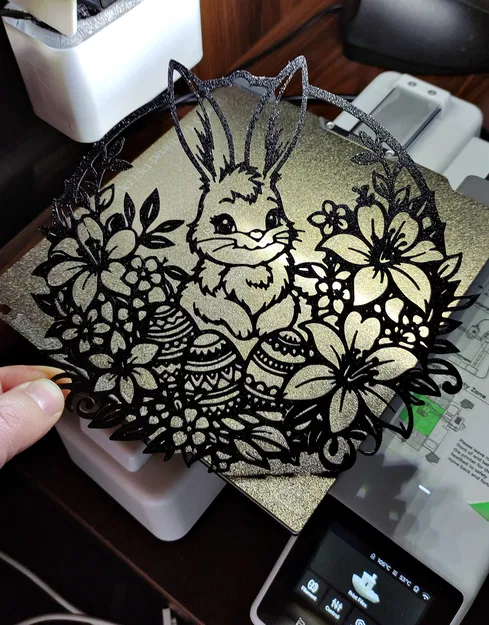 Vật phẩm trang trí 3D Phục sinh – Chú thỏ 6 - Image 4