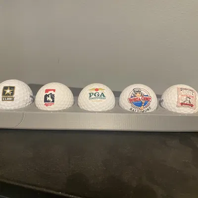 Khay trưng bày bóng golf 5 vị trí - Phụ kiện in 3D trang trí đẹp mắt