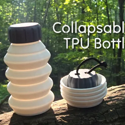 Bình nước TPU gấp gọn | 600 ml