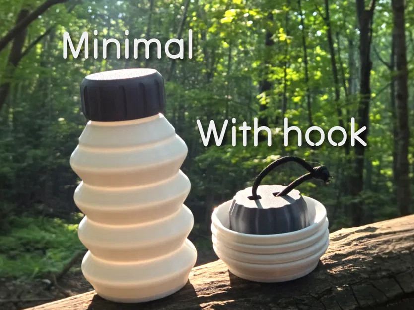 Bình nước TPU gấp gọn | 600 ml - Image 2