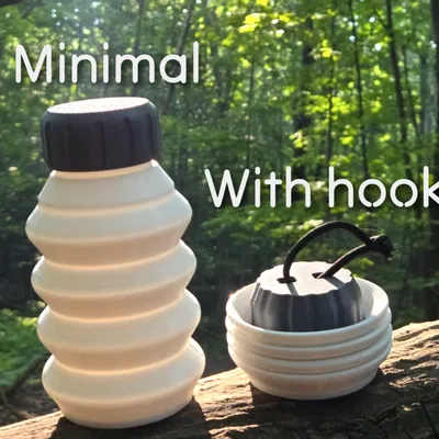 Bình nước TPU gấp gọn | 600 ml