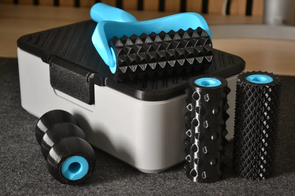 Bộ Dụng Cụ Massage Với Con Lăn TPU Có Thể Thay Thế - Image 2