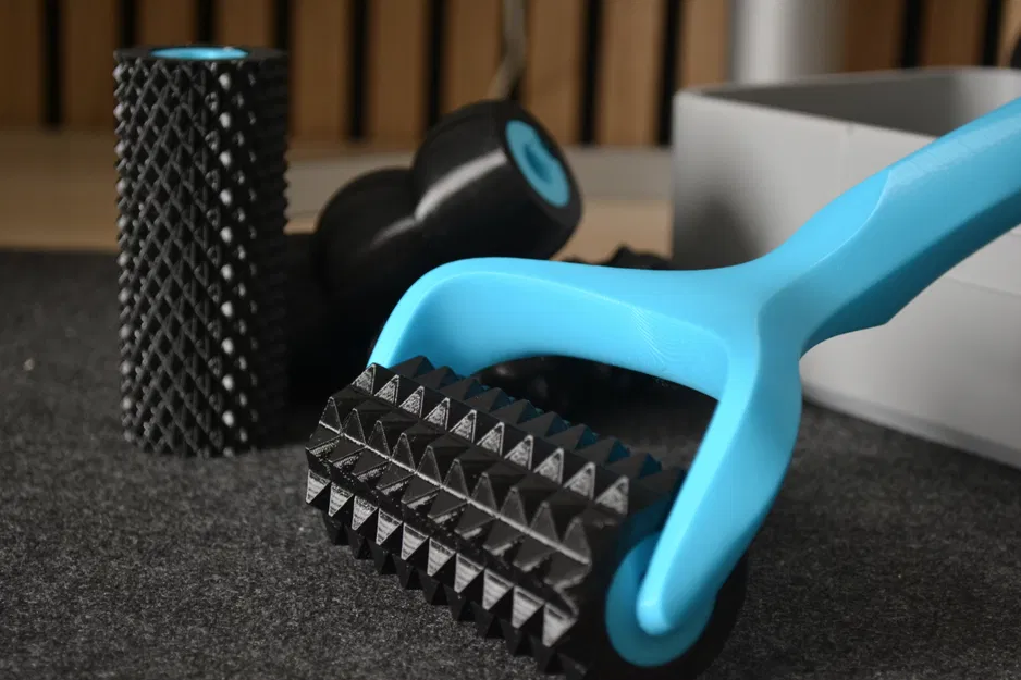 Bộ Dụng Cụ Massage Với Con Lăn TPU Có Thể Thay Thế - Image 6