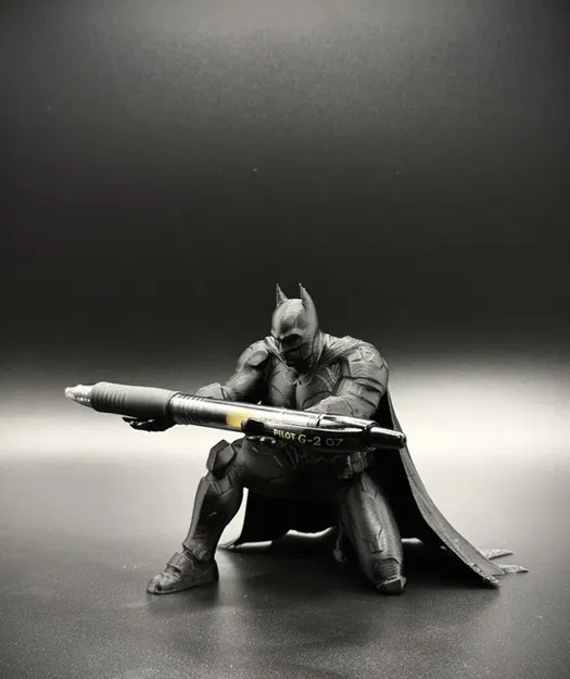 Mô hình Batman giữ bút 3D - Phụ kiện decor độc đáo cho bàn làm việc - Image 6