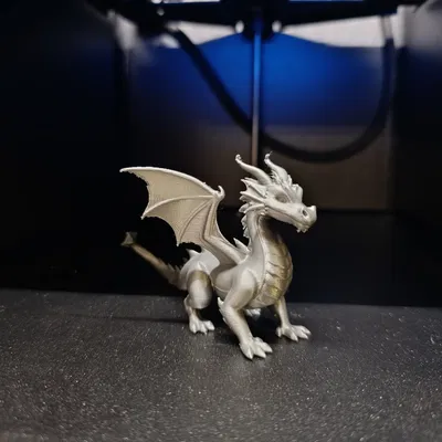 Mô hình Rồng con đáng yêu – File STL in 3D Fantasy Miniature