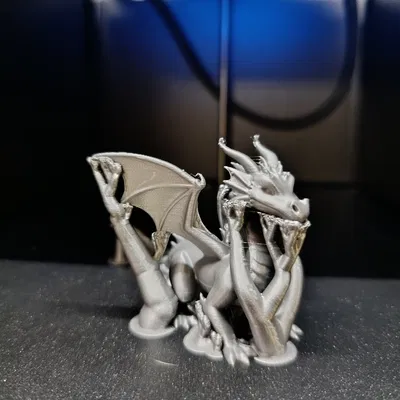 Mô hình Rồng con đáng yêu – File STL in 3D Fantasy Miniature