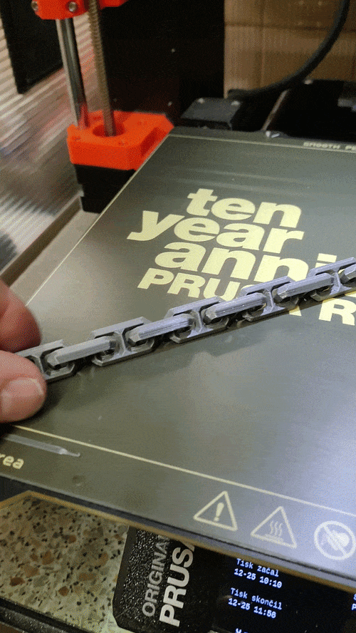 Chuỗi xích in liền khối (Print-in-place) cực bền - Thumbnail 2