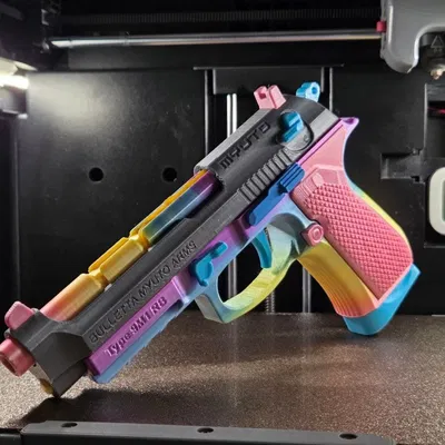 Bulletta 9M1 - Mô hình đồ chơi chi tiết mô phỏng súng Beretta