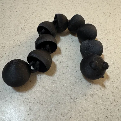 Mô hình con rắn cử động Flexi Snake - Đồ chơi Fidget 3D độc đáo