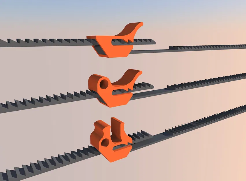 Dây rút nhựa TPU siêu bền / Khóa ratchet thông minh - Image 2