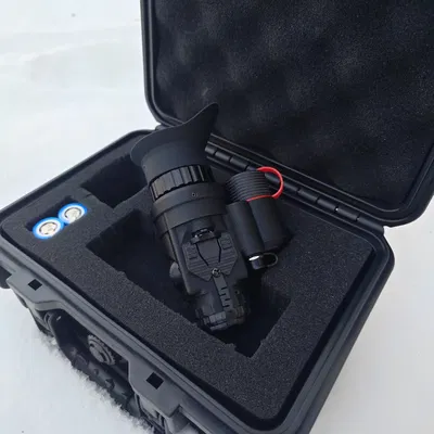 PVS GREMLIN V1 50Hz - Kính nhìn đêm nhiệt mini gắn mũ bảo hiểm