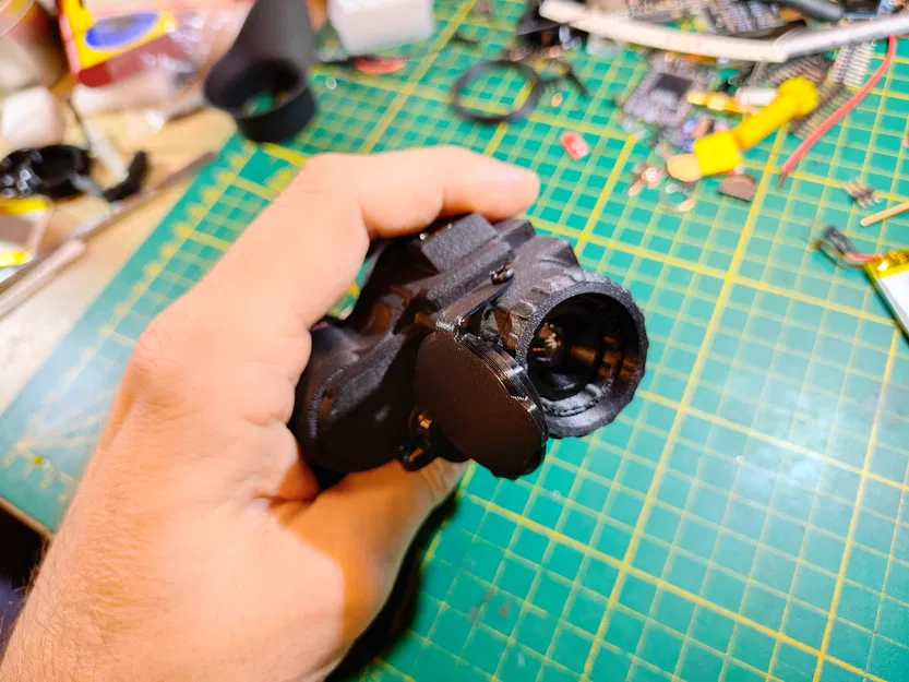 PVS GREMLIN V1 50Hz - Kính nhìn đêm nhiệt mini gắn mũ bảo hiểm - Image 14