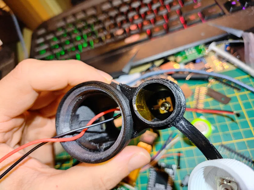 PVS GREMLIN V1 50Hz - Kính nhìn đêm nhiệt mini gắn mũ bảo hiểm - Image 18