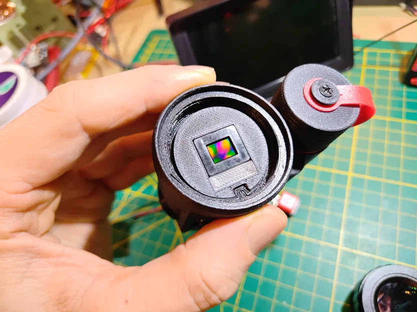 PVS GREMLIN V1 50Hz - Kính nhìn đêm nhiệt mini gắn mũ bảo hiểm - Image 25