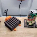 Bộ đế lót ly hình Pallet GMA và xe đẩy hàng 3D - Thumbnail 2