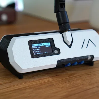 Case Sci-Fi cho Meshtastic TTGO T-Beam