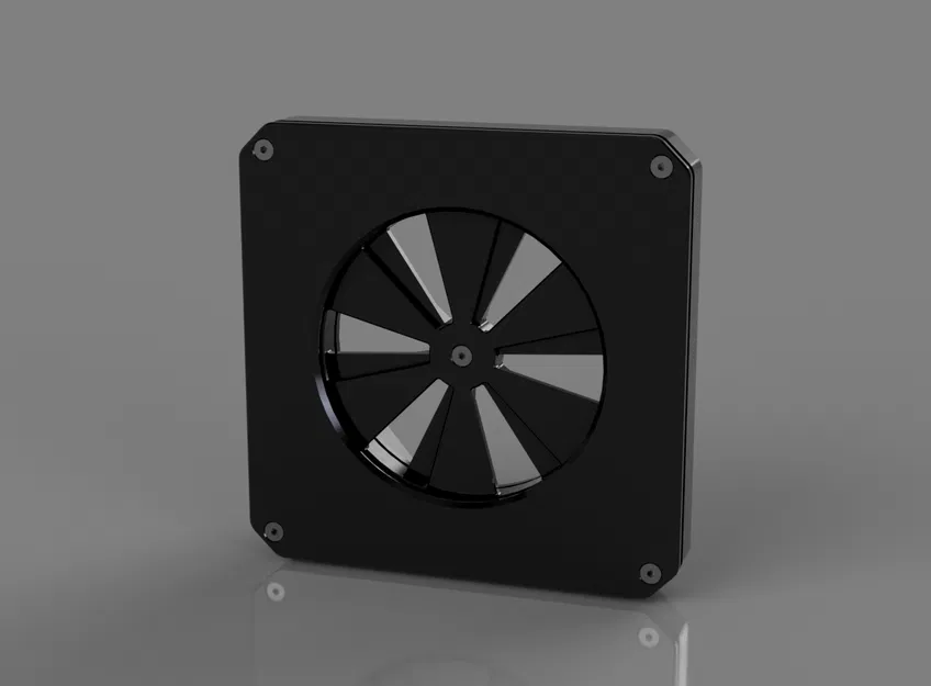 Bộ Cửa Gió Tự Động Dùng Servo (Servo Automated Air Inlet/Outlet) - Image 1