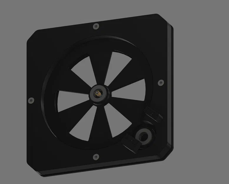 Bộ Cửa Gió Tự Động Dùng Servo (Servo Automated Air Inlet/Outlet) - Image 8