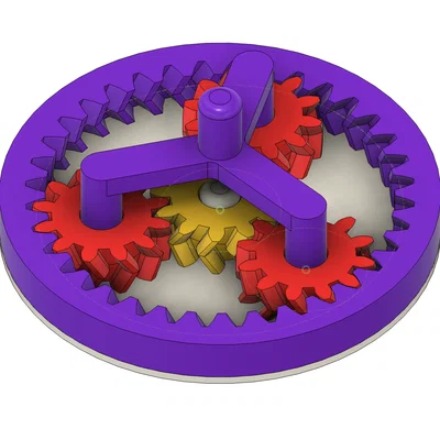 Hướng dẫn thiết kế bộ truyền bánh răng hành tinh trên Fusion360