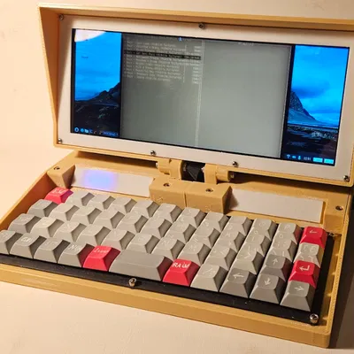 Portable Pi 84 - Máy tính Raspberry Pi 4 cầm tay thiết kế retro