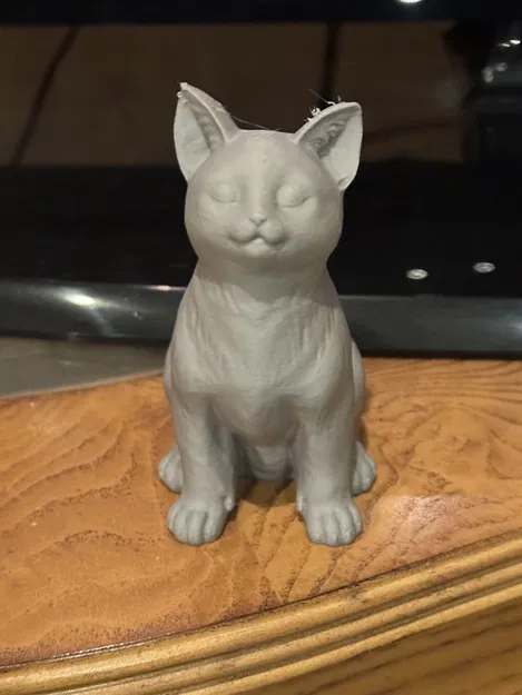 Mô hình Mèo Ngồi (Sitting Kitten) - Bản scan từ Poly.cam - Image 1