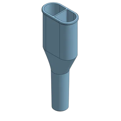 Đầu nối chia ống thoát nước chữ Y (Drain Y splitter)