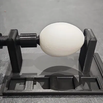 Giá đỡ vẽ trứng Phục sinh, in 100%, không cần support