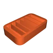 Khay in 3D đựng pin AAA cho hộp thiếc Altoids