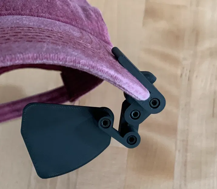 Miếng che mắt cho cung thủ (Archery Blinder) gắn mũ lưỡi trai - Image 1