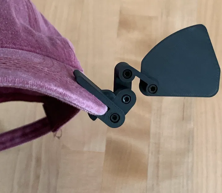 Miếng che mắt cho cung thủ (Archery Blinder) gắn mũ lưỡi trai - Image 2