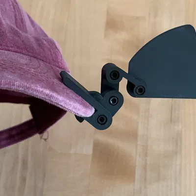 Miếng che mắt cho cung thủ (Archery Blinder) gắn mũ lưỡi trai