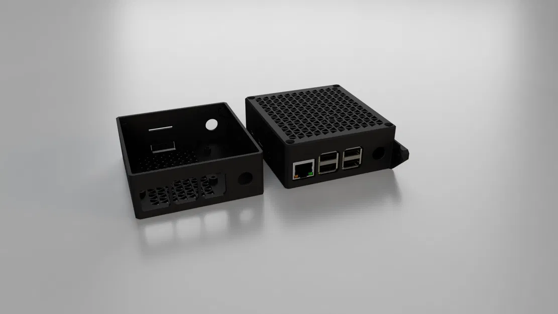 Vỏ Raspberry Pi 3 tích hợp Buck Converter - Gắn trực tiếp lên Prusa i3 MK3 - Image 2