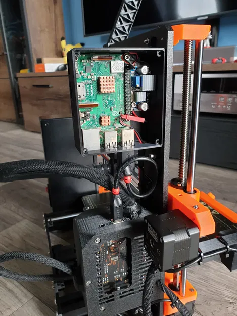 Vỏ Raspberry Pi 3 tích hợp Buck Converter - Gắn trực tiếp lên Prusa i3 MK3 - Image 6