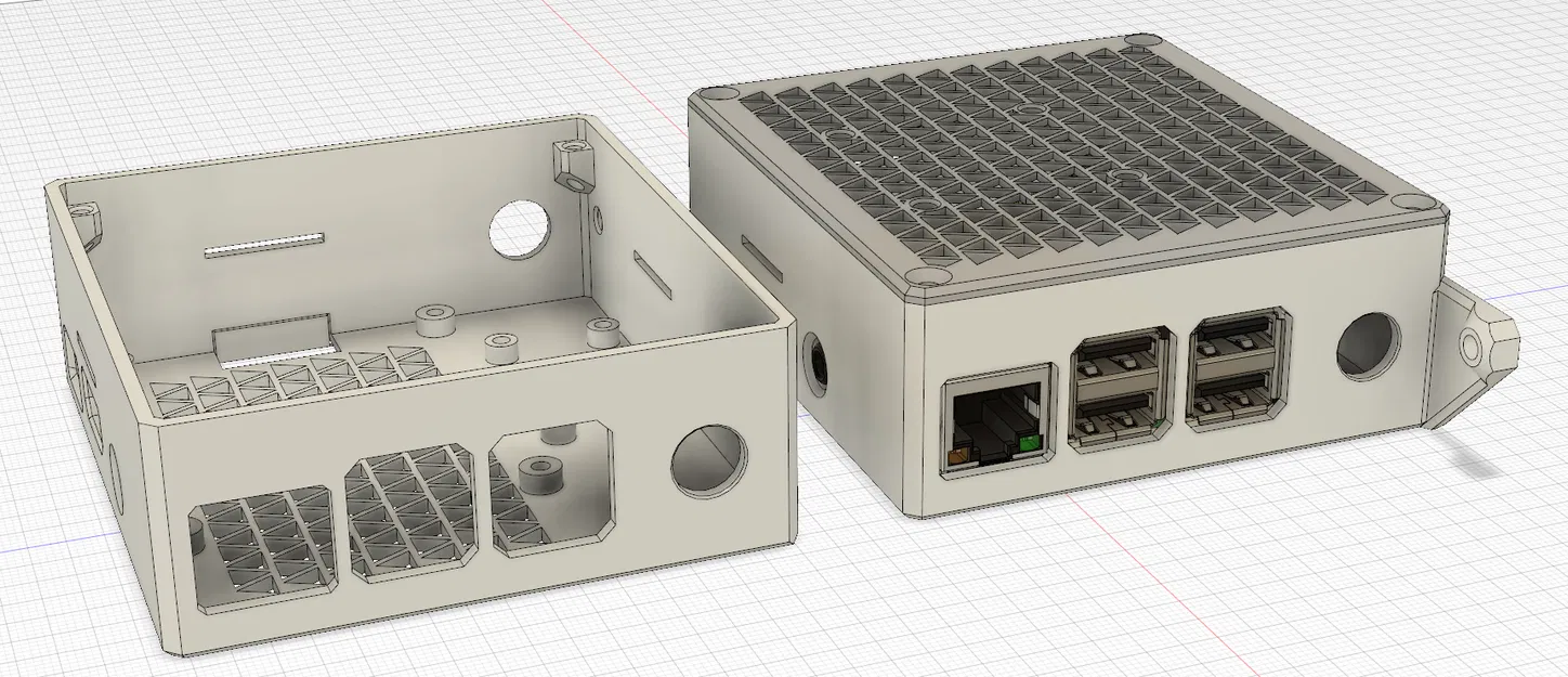 Vỏ Raspberry Pi 3 tích hợp Buck Converter - Gắn trực tiếp lên Prusa i3 MK3 - Image 10